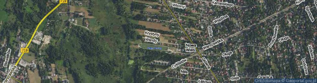 Zdjęcie satelitarne Wandy ul.